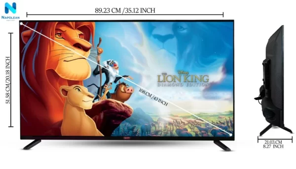 43 inch Napolean QLED Smart TV
